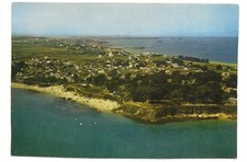 presqu'ile de quiberon  kerhostin  la plage et le camping de la baie
