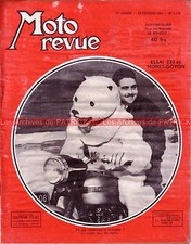 MOTO REVUE 1175 MONEY GOYON 232 NORTON MANX 350 500 La magnéto Gamme FN 1954