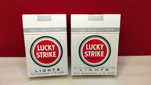 Lot paquets de cigarettes - 2,