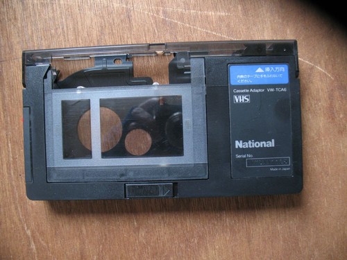 Adaptateur cassette vhs - cassette,