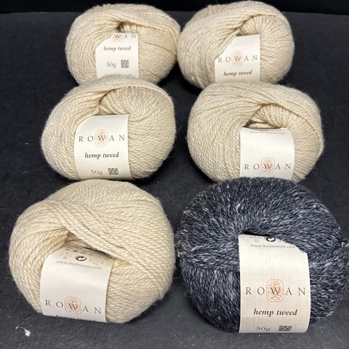 Lot rowan hemp tweed yarn - lot,