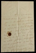 Alphonse de LAMARTINE autographe #3