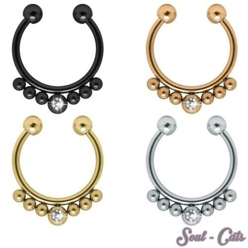 Faux piercing septum - piercing,