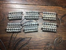 TOURELLE TRAVERSES BETON -LOT DE 6 RAILS COURBES -54mm occasion sans boite