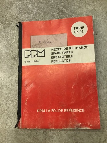Potain poclain matériel ppm - matÉriel,