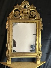 Miroir louis xvi bois stuc - miroir,