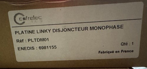 Platine linky disjoncteur - platine,