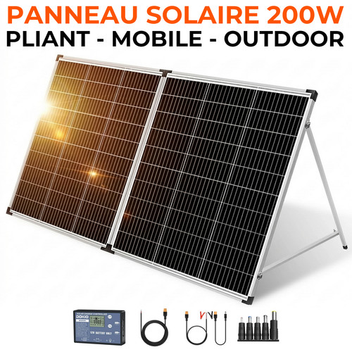 Kit panneau solaire - solaire, 200w