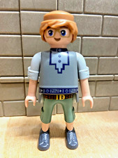 PLAYMOBIL Personnage Wiltopia Soigneur Vétérinaire 02 - pour CUSTOM RARE VINTAGE