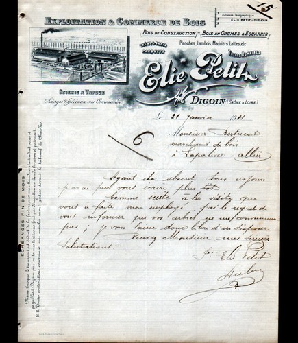 Digoin usine scierie - usine,
