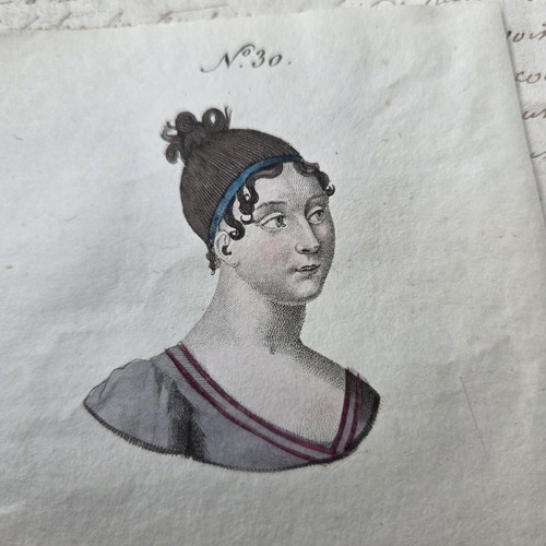 Gravure ancienne portrait - gravure,