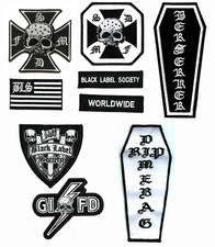 HEAVY METAL BAND BLACK LABEL