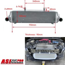 Aluminium front mount - aluminium,
