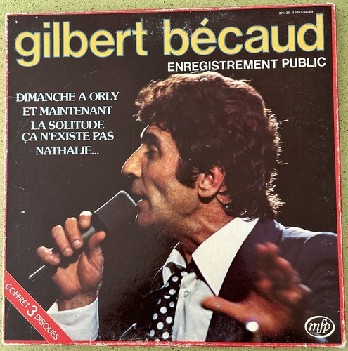 Gilbert bécaud enregistrement - gilbert,