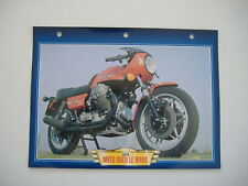 fiche moto MOTO GUZZI 850 LA MANS 1976