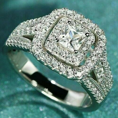 Bague fiançailles double - de,