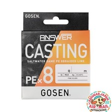 GOSEN Answer Casting PE x 8
