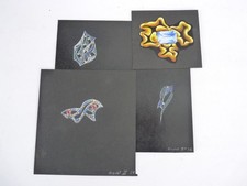 Trois anciens dessins original