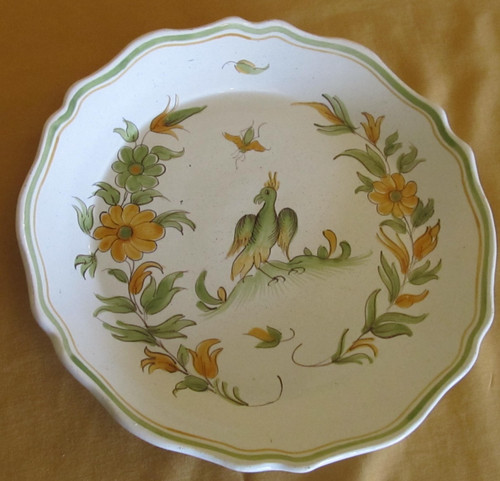 Assiette faïence - assiette, en