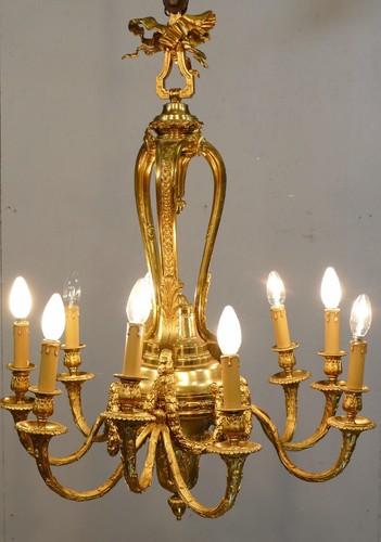 Grand lustre louis xvi - louis, en