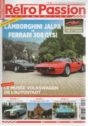 Retro passion 257 lamborghini - retro,