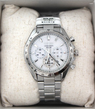 Montre solaire blanche SEIKO