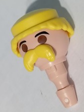 PLAYMOBIL TÊTE MOUSTACHE