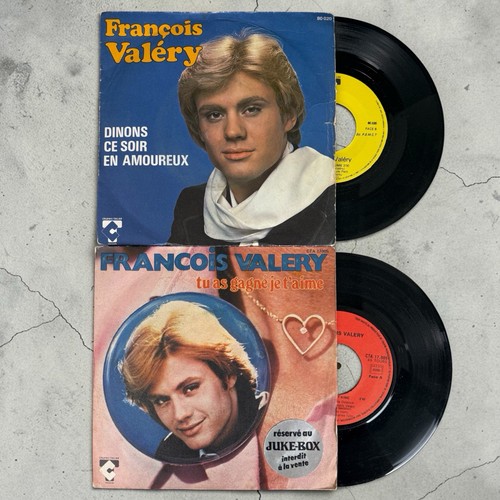 Lot vinyles 45t - 2, françois