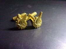 Paire de Bouton de Manchette . Aviation . Ecole Enseignement Technique Saintes