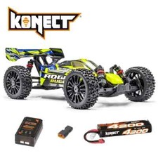 HOBBYTECH ROGUE Buggy 1/8 Brushless Jaune-PACK accus et chargeur - 1.ROGB.YE.RTR