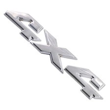 Neuf Chrome Auto Logo 4x4