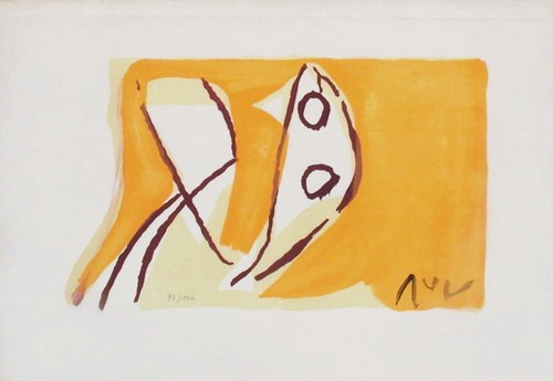 Bram van velde lithographie - bram,