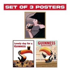 Lot de 3 affiches et