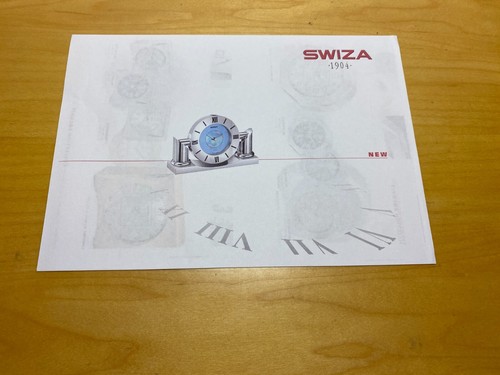 Brochure booklet swiza 1904 - swiza,
