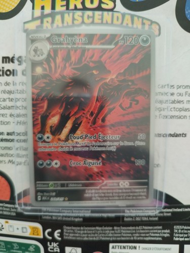 Carte pokémon grahyèna - pokémon,