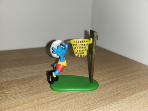 Figurine schtroumpf panier - figurine,