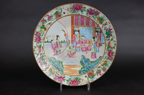 Grande assiette porcelaine - assiette, en