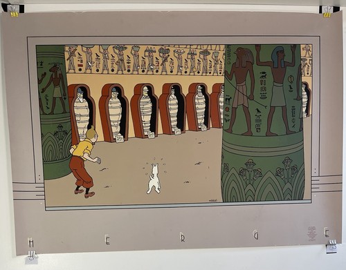 Tintin serigraphie archives - tintin,