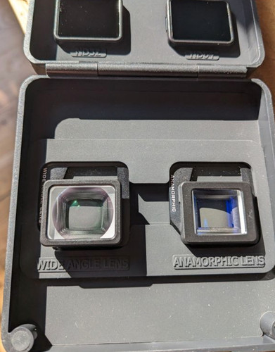 Wide angle and - angle, anamorphic