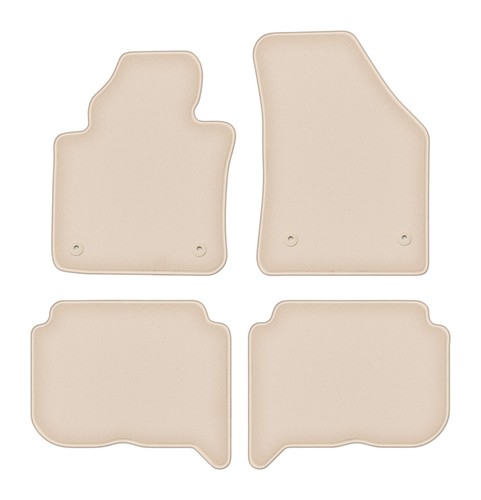Tapis sol velours beige - de, en