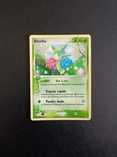Carte pokémon holo roselia - carte,