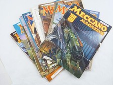 Lot de 13 Meccano Magazine de 1925 à 1936 revues sciences Hornby Dinky