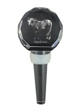 Appaloosa Bouchon De Vin Épais Avec Cheval Art-Chien