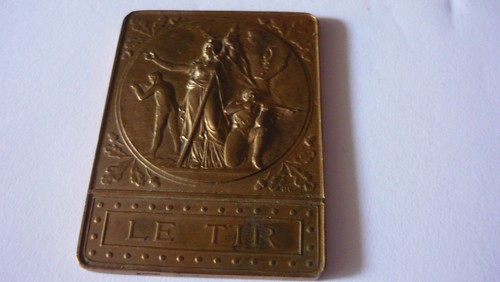 Plaque medaille ancienne