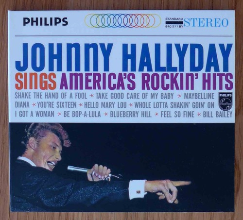 Johnny hallyday digipack - cd,