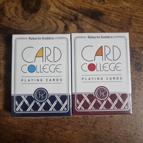 Carte collège rouge - &, bleu