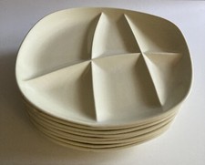 Lot de 6 assiettes à fondue