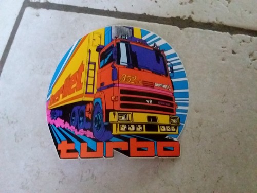 Ancien autocollant camion