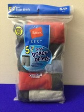 New 5 Pairs Boy's Hanes Boxer