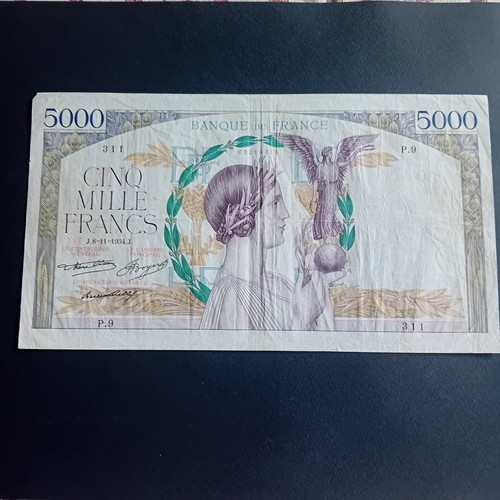 France 5000 francs - francs, victoire